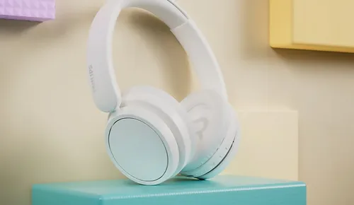 Słuchawki nauszne PHILIPS TAH5209WT/00 Wodoodporne Biały