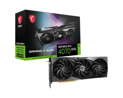 Karta graficzna MSI GeForce RTX 4070 Super Gaming X Slim 12GB GDDR6X 192bit DLSS 3