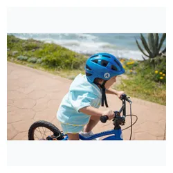 Kask rowerowy dziecięcy ATTABO K200 niebieski