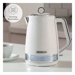 Электрический чайник MORPHY RICHARDS Illumination белый