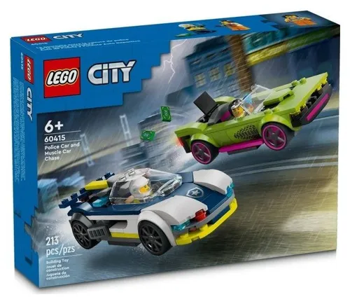 LEGO City 60415 погоня за полицейской машиной