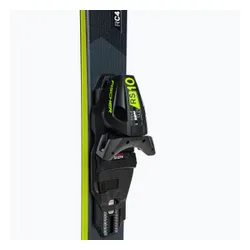 Narty zjazdowe Fischer RC4 Power Twin Powerrail + wiązania RS 10 GW PR