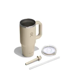 Kubek termiczny Hydro Flask 24 Oz  Travel Tumbler Clear Lid (710 ml) - oat