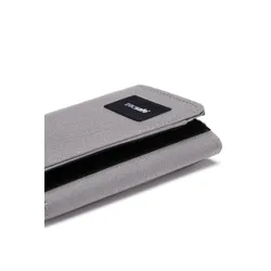 Portfel antykradzieżowy Pacsafe RFIDsafe Trifold Wallet - stone