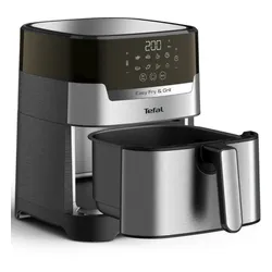 Air Fryer Frytkownica beztłuszczowa TEFAL Easy Fry&Grill Deluxe EY505D15 4.2l z rusztem do grilla
