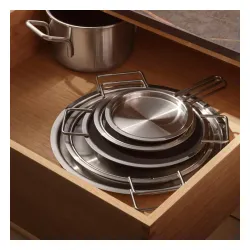 EVA TRIO 20 cm - pokrywka ze stali nierdzewnej