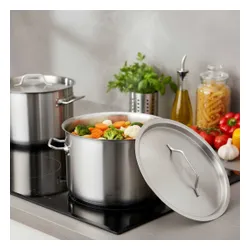 Garnek Gastronomiczny Z Pokrywą Stalową Ø38Cm 27L Kinghoff Kh-2025