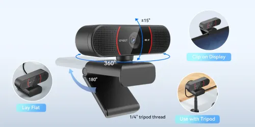 Kamera internetowa eMeet SmartCam C960 4K Czarny + Tripod