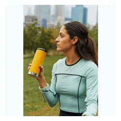 Kubek termiczny Klean Kanteen TKWide Cafe Cap 473 ml marigold
