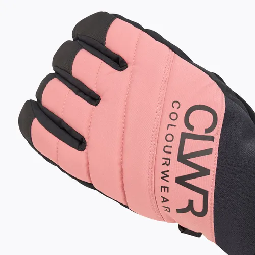 Rękawice snowboardowe Colourwear Powder Glove dk rose