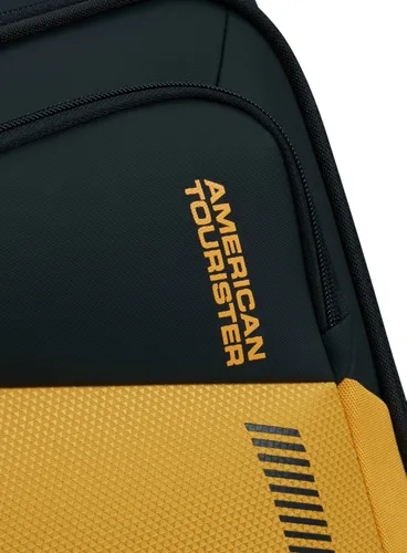 Большой расширенный чемодан American Tourister Daring DASH EXP-black / yellow