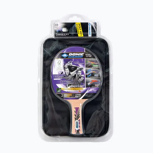 Rachetă de tenis de masă Donic DONIC Legends 800-set 3in1