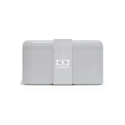 Kwadratowy pojemnik na lunch Monbento MB Square Bento Box - grey coton