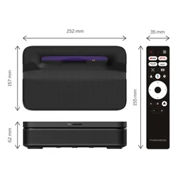 Projektor THOMSON PG55B 4K UHD (3840 x 2160), 600 ANSI lumen, Wi-Fi, Bluetooth