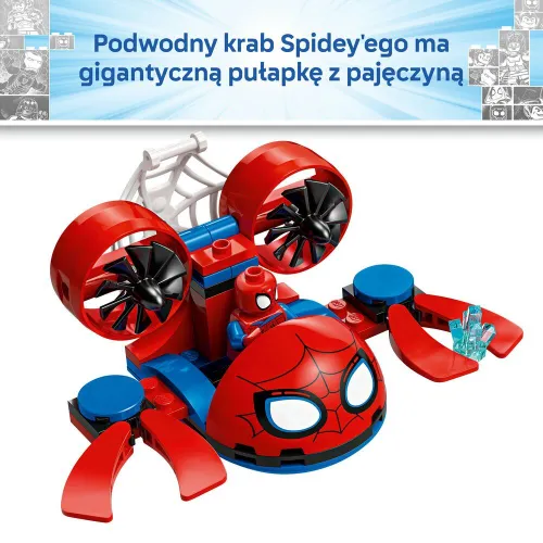 LEGO 11207 Marvel Spidey: podwodne pojazdy