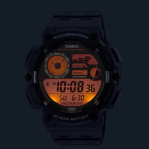 Casio Dijital Ay Fazı Saati WS-1500h-1avef Donanması