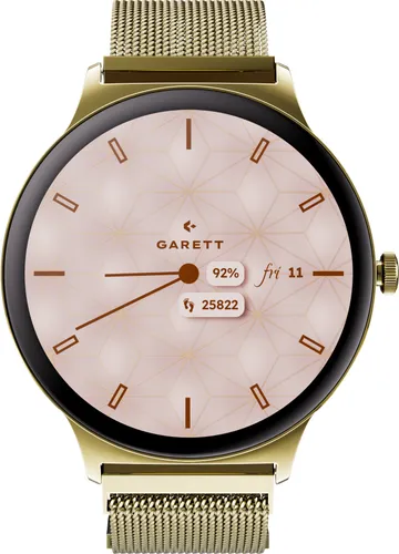 Smartwatch GARETT Verona 2 Złoty Mesh