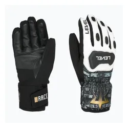 Rękawice narciarskie Level Race Replica pk white