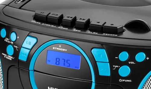 Radiomagnetofon Hyundai TRC 788 AU3BBL Czarno-niebieski