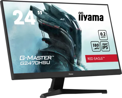 Monitor iiyama G-MASTER Red Eagle G2470HSU-B6 23,8" Full HD Fast IPS 180Hz 0,2ms MPRT Gamingowy