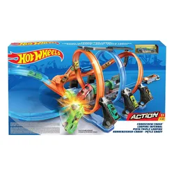 Hot Wheels Zestaw Pętle Grozy Tor FTB65 Mattel Po Zwrocie