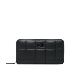 Большой женский кошелек Calvin Klein Re-Lock Quilt Wallet Lg K60K610494 BAX