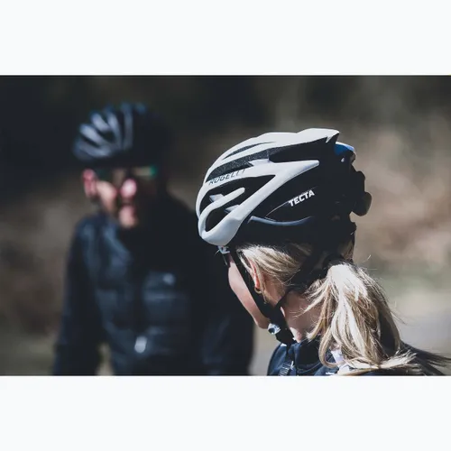 Kask rowerowy Rogelli Tecta white/black