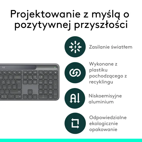 Klawiatura LOGITECH Slim Solar+