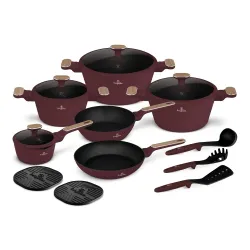 Zestaw garnków BERLINGER HAUS Leonardo Nordic BH-8306 (15 elementów)