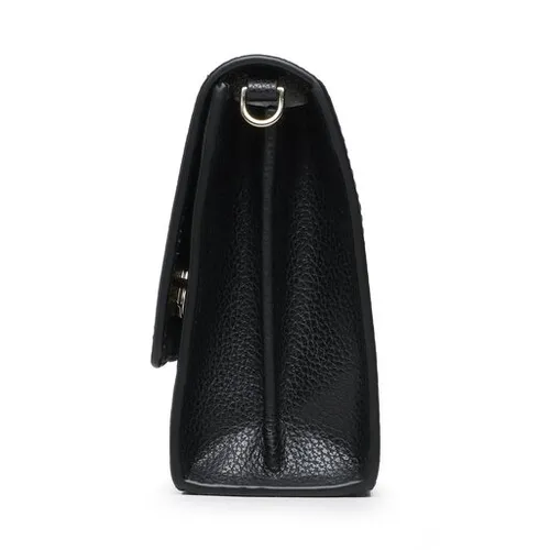 Geanta Patrizia Pepe 8b0069 / L001 K118 negru / aur deschis
