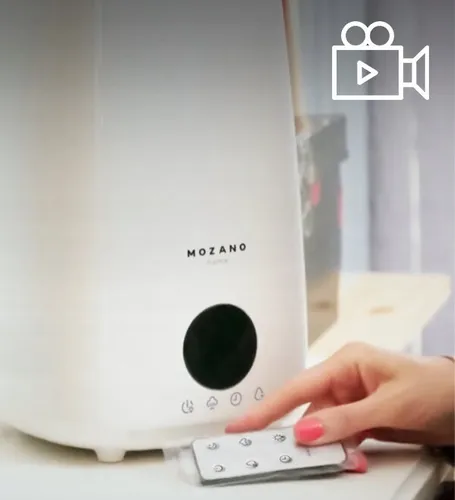 Nawilżacz ultradźwiękowy MOZANO Ultrasonic Biały