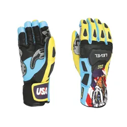 Rękawice narciarskie Level SQ CF black/yellow