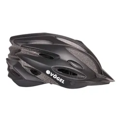 Kask rowerowy VÖGEL VKA-944 Czarny MTB z lampką (rozmiar M)