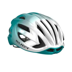Kask rowerowy Rudy Project Egos pearl/emerald metal matte