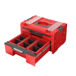 Skrzynka narzędziowa QBRICK System Pro Drawer 2 Toolbox 2.0 Profi Expert Red Ultra HD Custom
