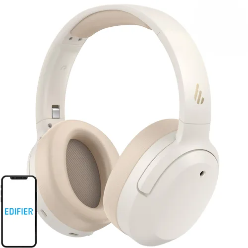 Słuchawki nauszne EDIFIER W820NB Plus V25 ANC Kremowy