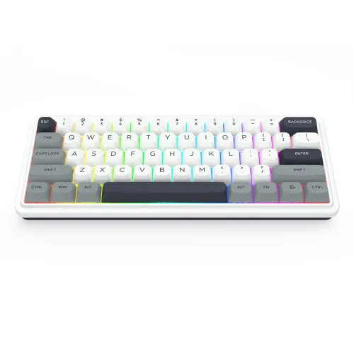 Klawiatura mechaniczna Redragon Draconic V2 K730WGP-RGB-PRO Biało-szary
