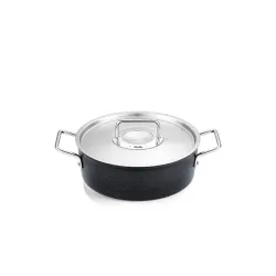 FISSLER Adamant 24 cm - garnek aluminiowy z pokrywką