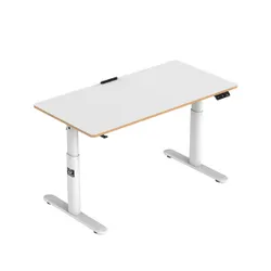 Biurko Ultradesk Pulsar 120cm Regulacja wysokości Biały