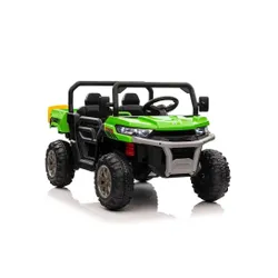 Auto Na Akumulator Dla 2 Dzieci Terenowe Xmx623 Mp4 4X4 Pilot Skóra Eva LED