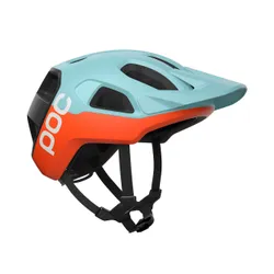Kask rowerowy POC Cularis indicolite blue matt/carnelian orange matt