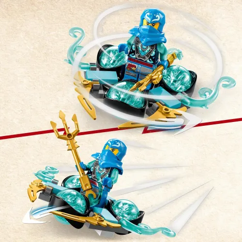 LEGO 71778 NINJAGO Smocza moc Nyi — driftowanie spinjitzu