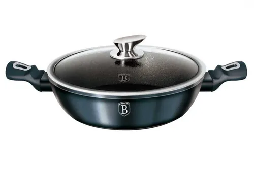 Garnek granitowy 28 cm Berlinger haus bh-1877 aquamarine line 1szt