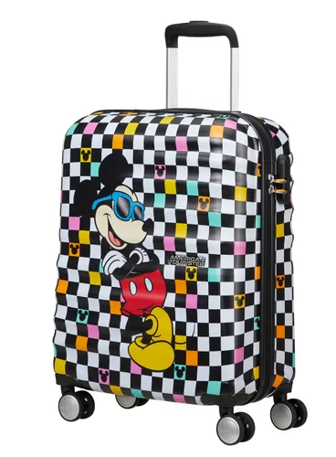 Walizka kabinowa American Tourister Wavebreaker Disney - Mickey Check