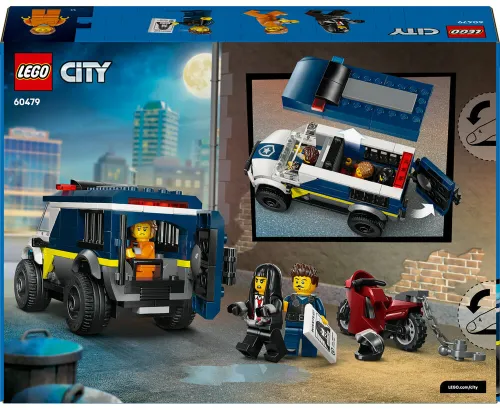LEGO 60479 City Furgonetka policyjnego konwoju więziennego