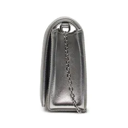Dragoste MOSCHINO jc4279pp0hko190b Argento Laminato bag