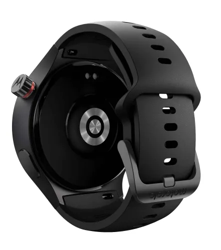 Smartwatch Motorola Moto Watch Funkcje AI 47mm GPS Czarny