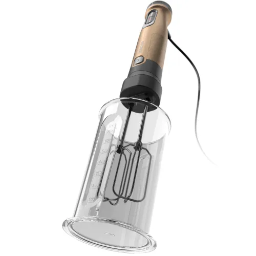 Blender Sencor SHB 5610RS 1500W Rozdrabniacz Końcówka do ubijania Spieniacz do mleka