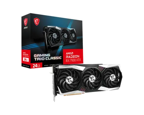 Karta graficzna MSI Radeon RX 7900 XTX GAMING TRIO CLASSIC - 24GB - GDDR6 - 384bit