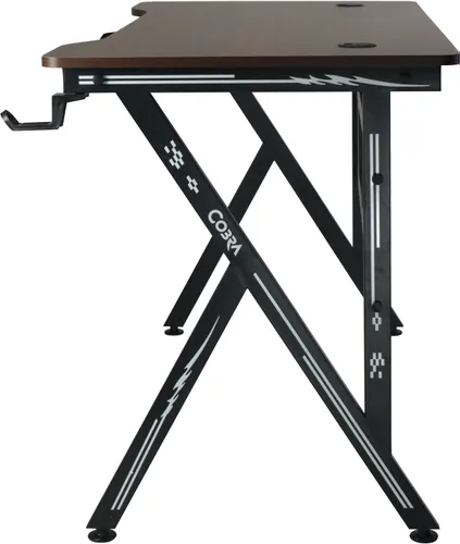 Biurko gamingowe COBRA CR3012BN Brązowy